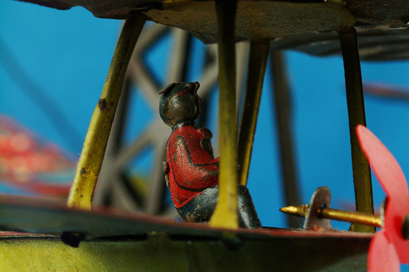 ヴィンテージ ティントイ カルーセル 複葉機　TOYODO & Co. ( 豊堂商会 )1920年代