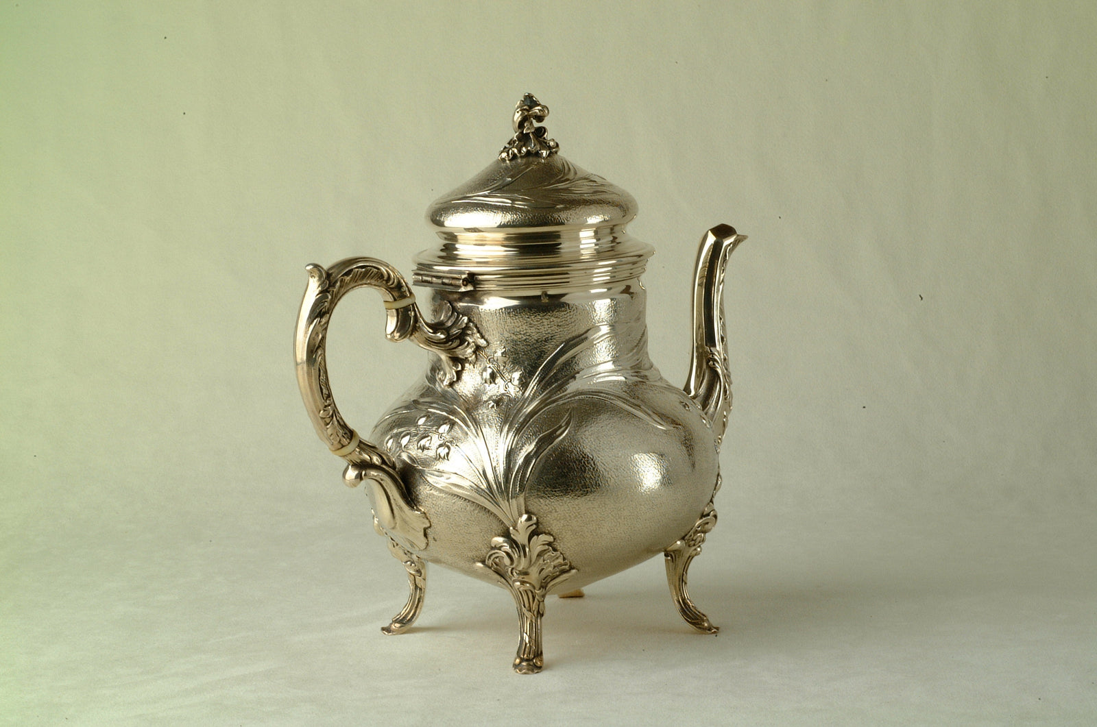 P♡です‼️アンティーク ピュイフォルカ アンティークシルバー ティーセット｜桜アンティキテ